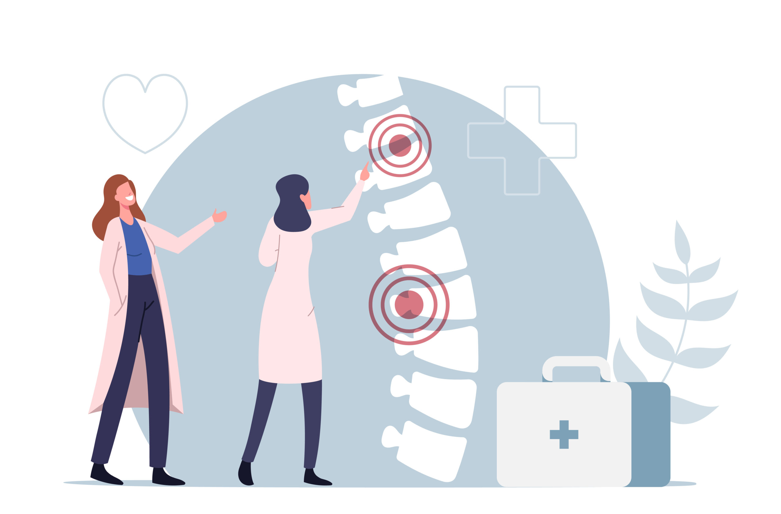 腰痛の複合要因